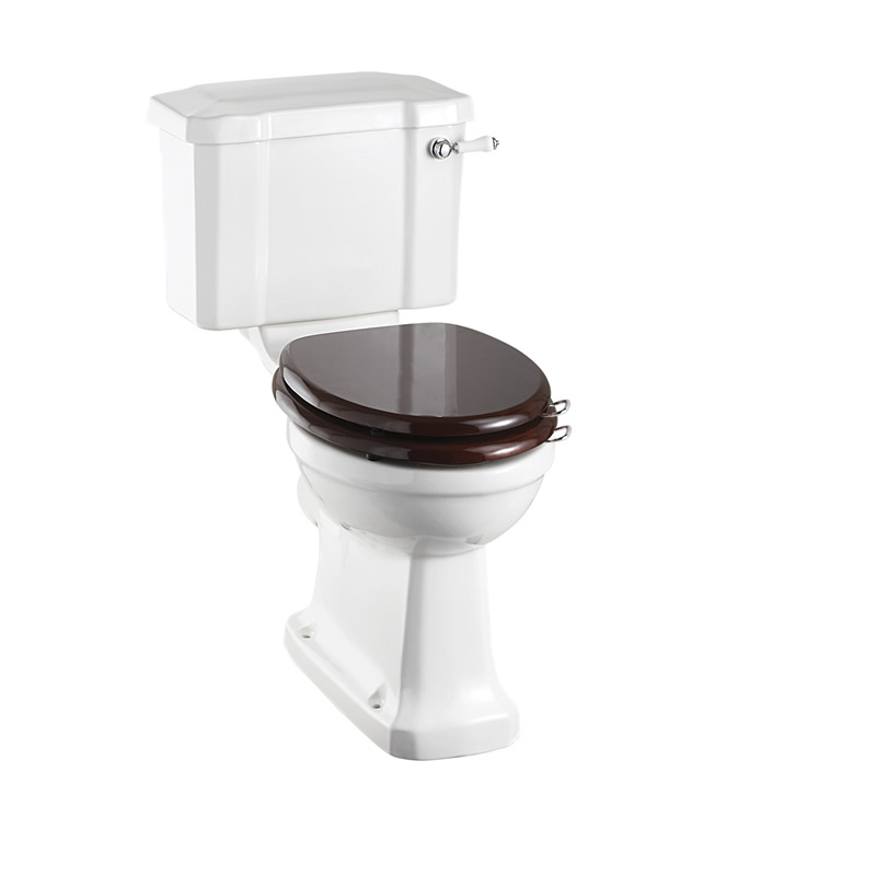 Rimless close coupled WC with 440 lever cistern